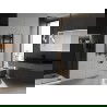 Mexen Ares elektrinis radiatorius 900 x 400 mm, 300 W, juodas - W102-0900-400-6300-70