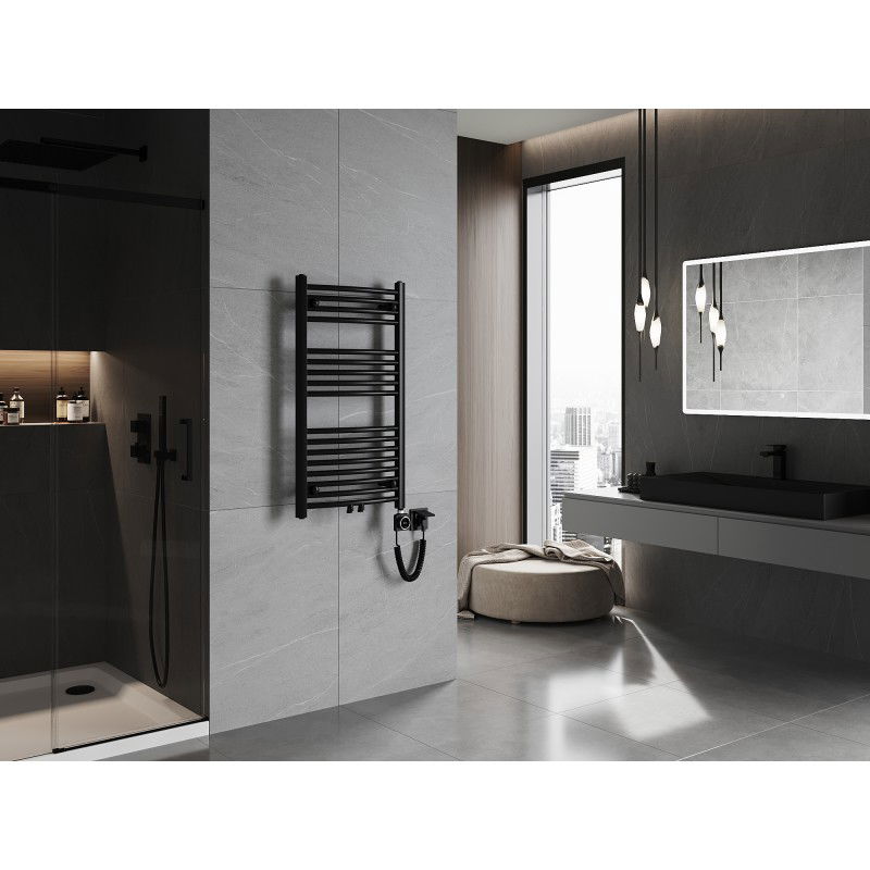 Mexen Ares elektrinis radiatorius 900 x 500 mm, 400 W, juodas - W102-0900-500-6400-70