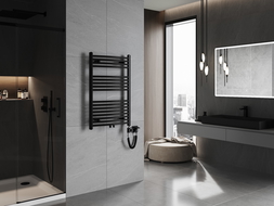 Mexen Ares elektrinis radiatorius 900 x 600 mm, 400 W, juodas - W102-0900-600-6400-70