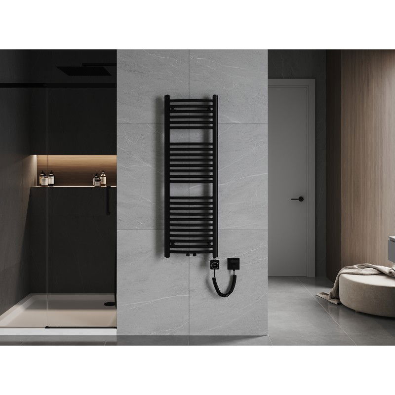 Mexen Ares elektrinis radiatorius 1200 x 400 mm, 400 W, juodas - W102-1200-400-6400-70