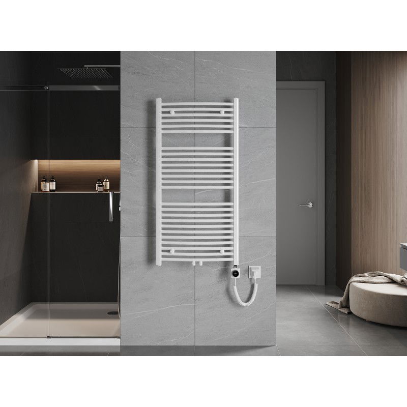 Mexen Ares elektrinis radiatorius 1200 x 600 mm, 600 W, baltas - W102-1200-600-6600-20