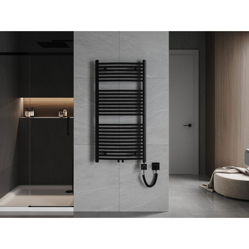Mexen Ares elektrinis radiatorius 1200 x 600 mm, 600 W, juodas - W102-1200-600-6600-70