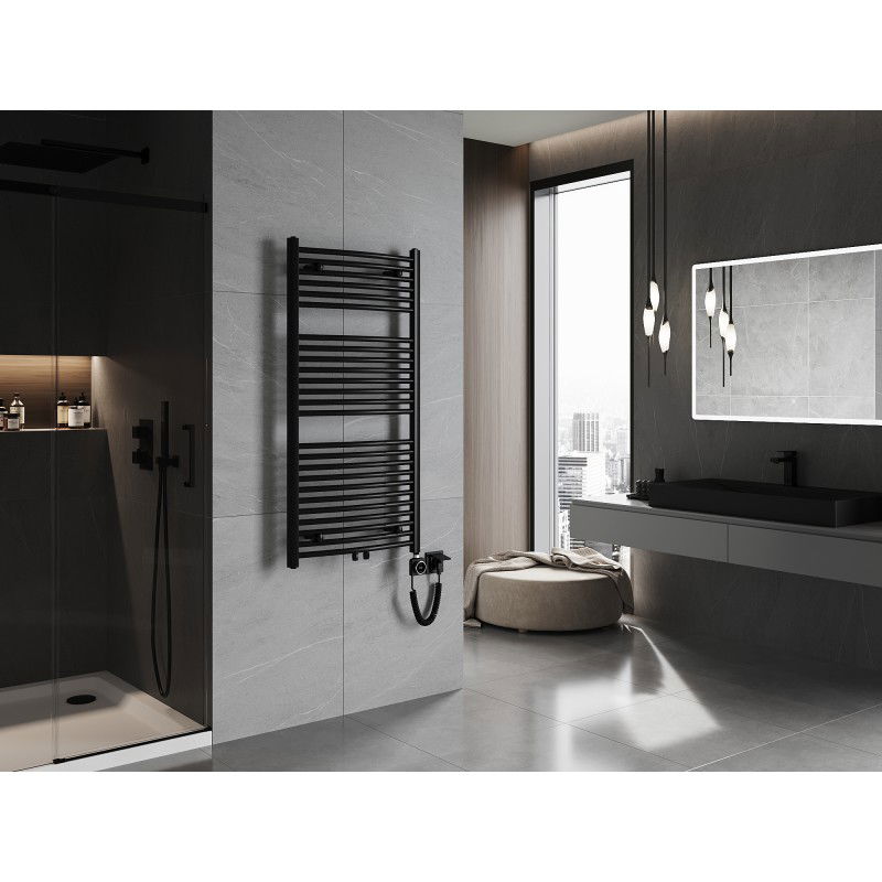 Mexen Ares elektrinis radiatorius 1200 x 600 mm, 600 W, juodas - W102-1200-600-6600-70