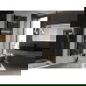 Mexen Ares elektrinis radiatorius 1800 x 600 mm, 1200 W, juodas - W102-1800-600-6120-70