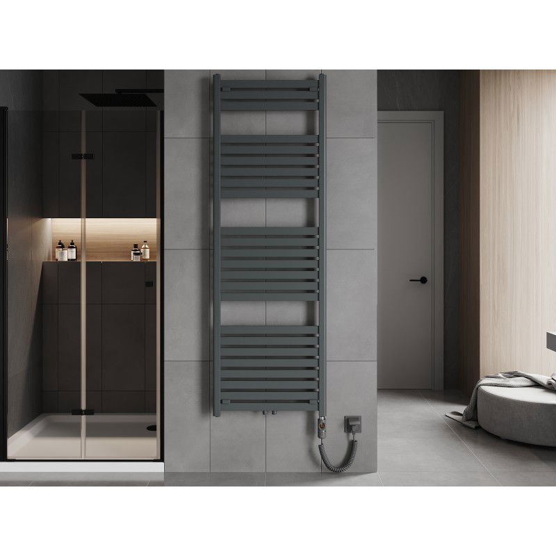 Mexen Uran elektrinis radiatorius 1800 x 600 mm, 900 W, antracitas - W105-1800-600-2900-66