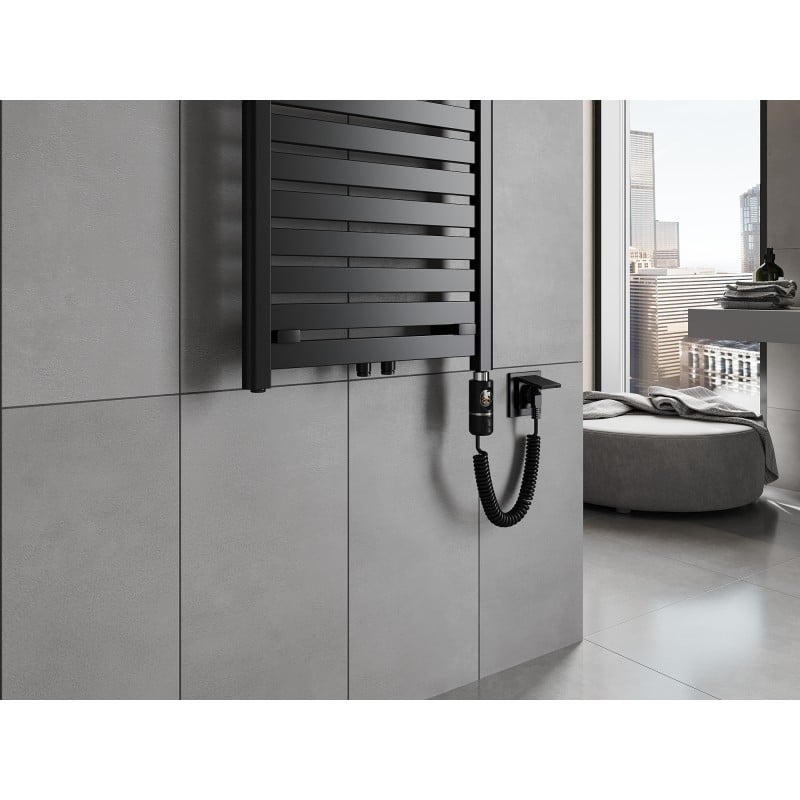 Mexen Uran elektrinis šildytuvas 1200 x 600 mm, 600 W, juodas - W105-1200-600-2600-70