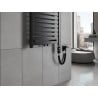 Mexen Uran elektrinis radiatorius 1200 x 600 mm, 600 W, juodas - W105-1200-600-2600-70