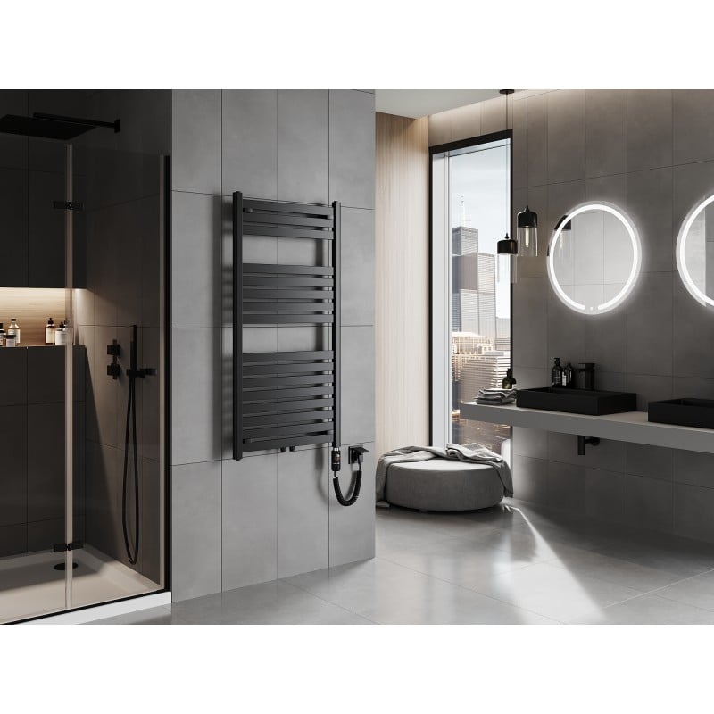 Mexen Uran elektrinis šildytuvas 1200 x 600 mm, 600 W, juodas - W105-1200-600-2600-70