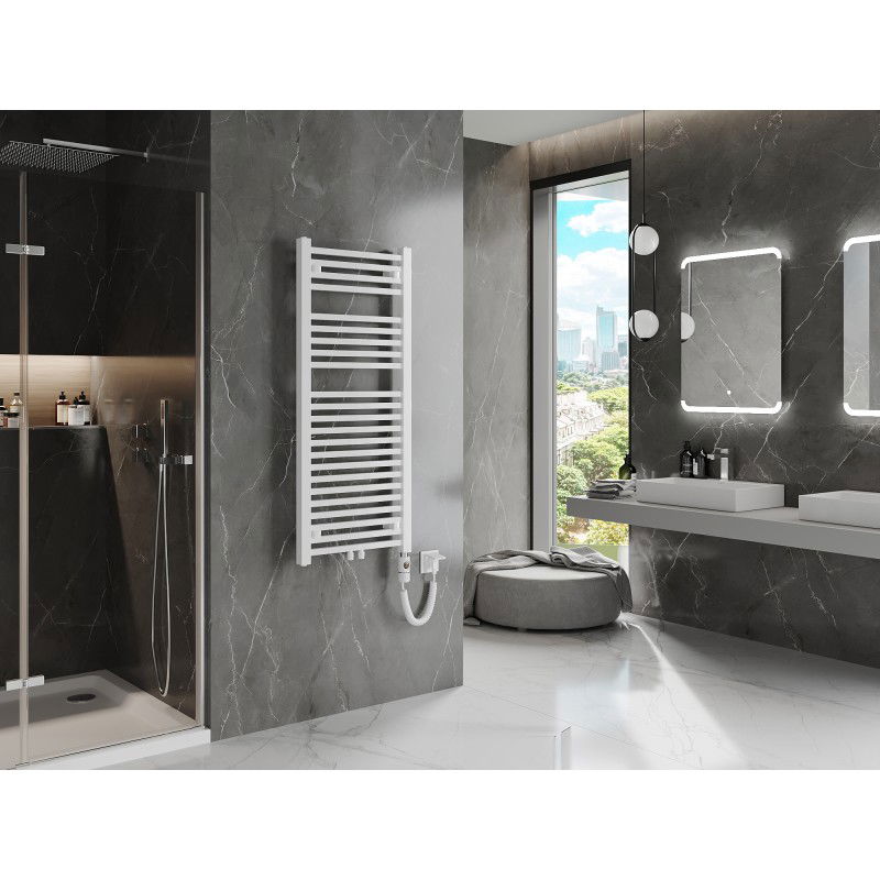 Mexen Pluton elektrinis radiatorius 1200 x 500 mm, 600 W, baltas - W106-1200-500-2600-20