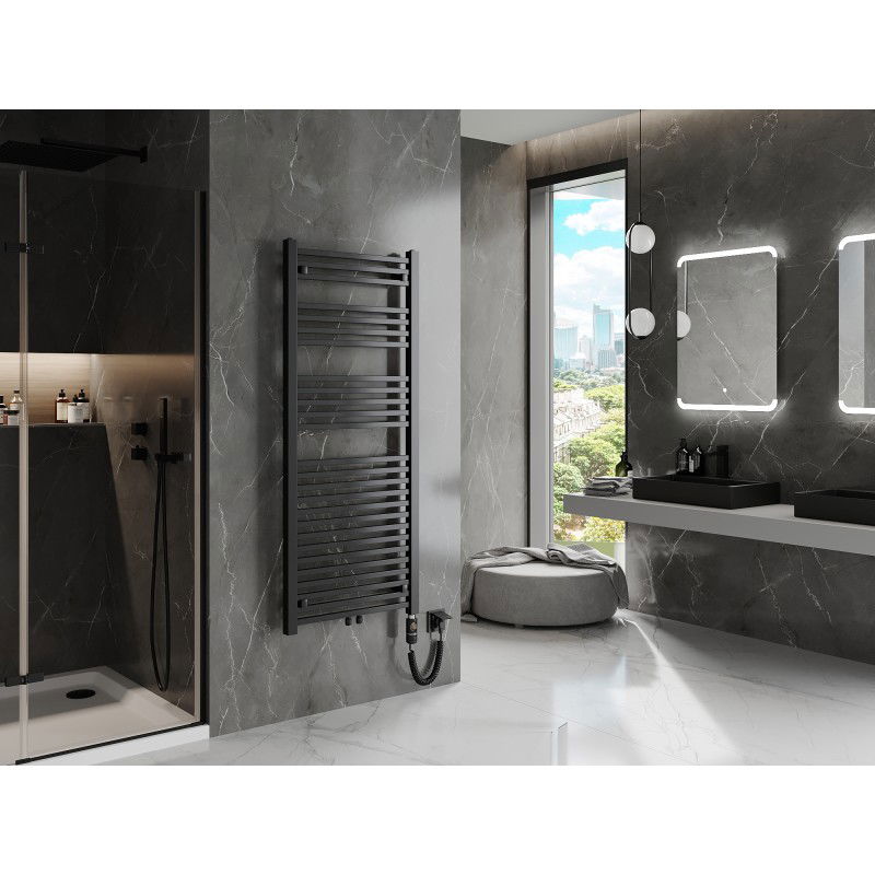 Mexen Pluton elektrinis radiatorius 1450 x 600 mm, 900 W, juodas - W106-1450-600-2900-70