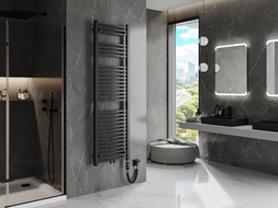 Mexen Pluton elektrinis šildytuvas 1700 x 500 mm, 900 W, juodas - W106-1700-500-2900-70