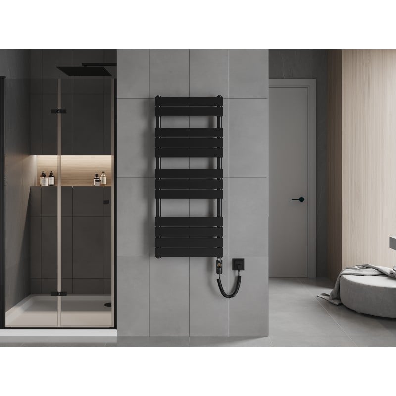 Mexen Ceres elektrinis radiatorius 1200 x 500 mm, 600 W, juodas - W111-1200-500-2600-70