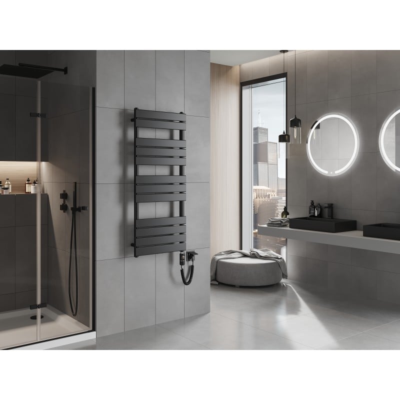 Mexen Ceres elektrinis radiatorius 1200 x 500 mm, 600 W, juodas - W111-1200-500-2600-70