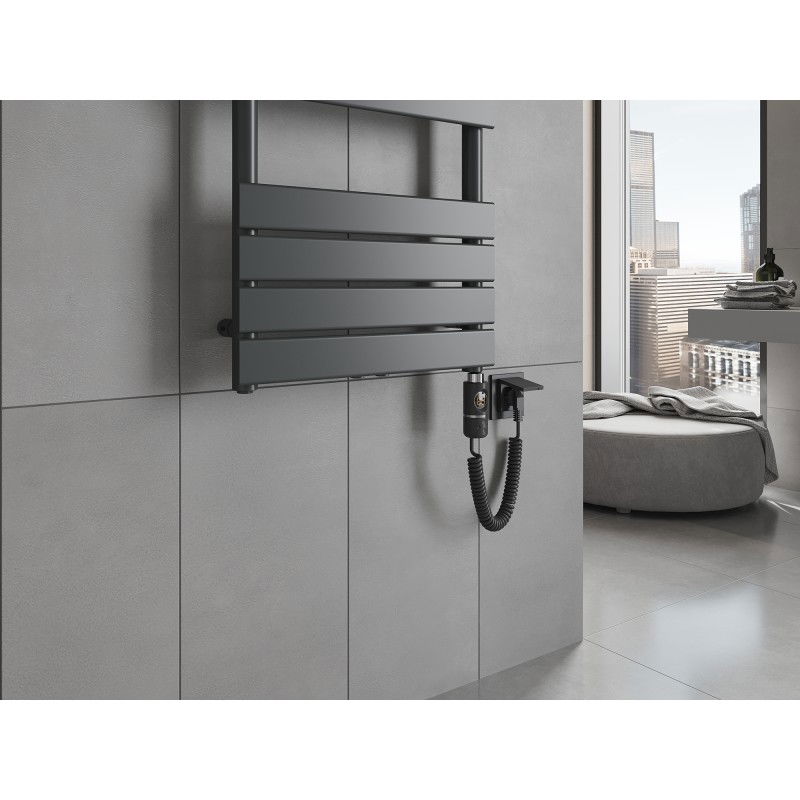 Mexen Ceres elektrinis radiatorius 1200 x 500 mm, 600 W, antracitas - W111-1200-500-2600-66