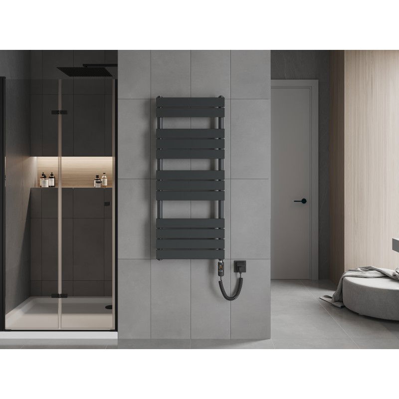 Mexen Ceres elektrinis radiatorius 1200 x 500 mm, 600 W, antracitas - W111-1200-500-2600-66