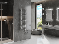 Mexen Eros elektrinis radiatorius 1200 x 318 mm, 300 W, chromuotas - W112-1200-318-2300-01