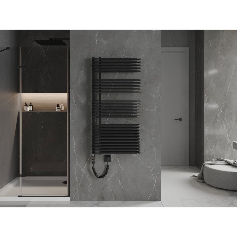 Mexen Amor elektrinis radiatorius 1200 x 600 mm, 900 W, juodas - W120-1200-600-2900-70