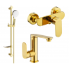 Mexen Milo DF05 dušo rinkinio, auksinis - 713054DF05-50