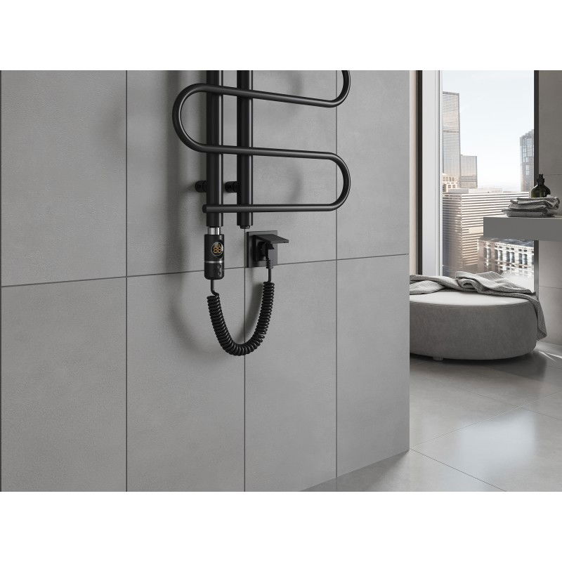 Mexen Kiso elektrinis radiatorius 1250 x 500 mm, 300 W, juodas - W114-1250-500-2300-70