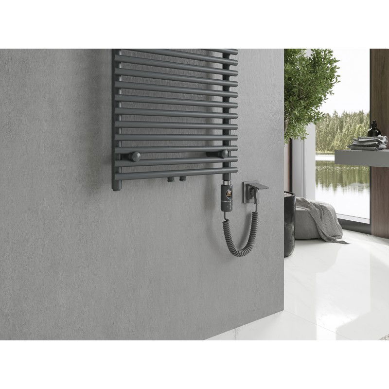 Mexen Sol elektrinis radiatorius 1200 x 500 mm, 600 W, antracitas - W125-1200-500-2600-66