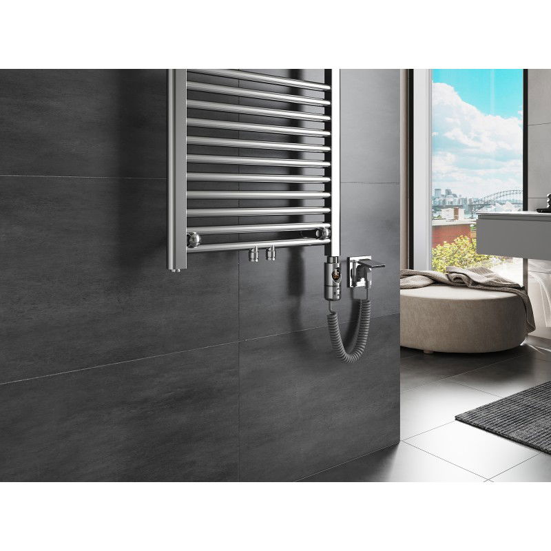 Mexen Mars elektrinis radiatorius 900 x 400 mm, 300 W, chromas - W110-0900-400-2300-01