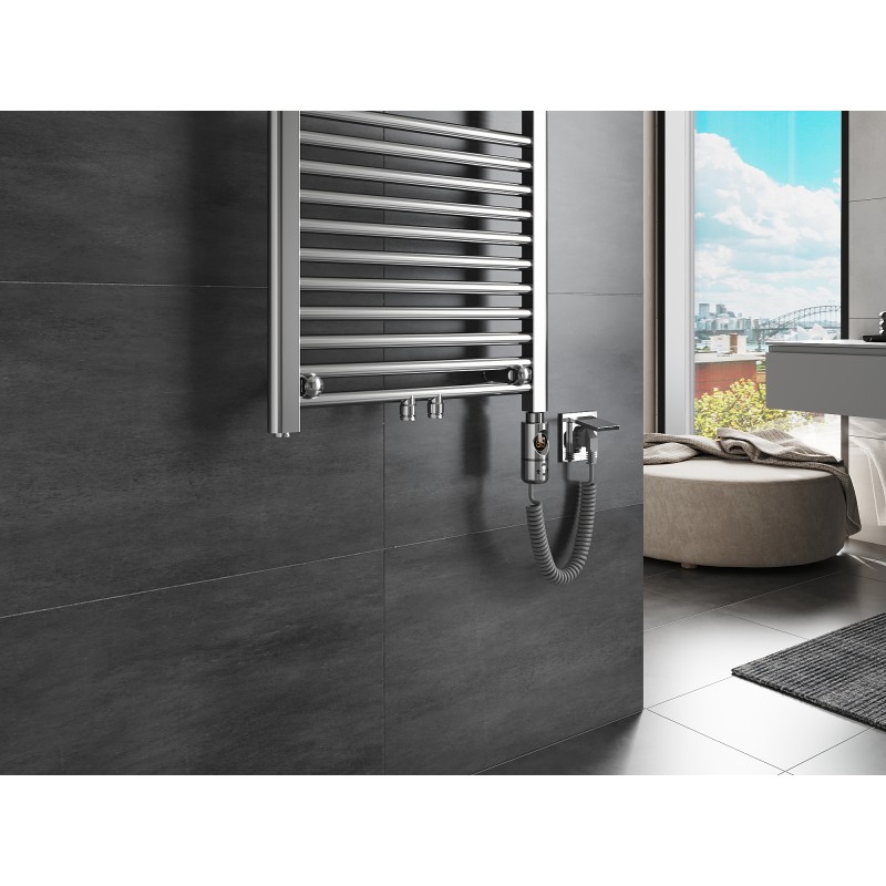 Mexen Mars elektrinis radiatorius 1200 x 400 mm, 300 W, chromuotas - W110-1200-400-2300-01