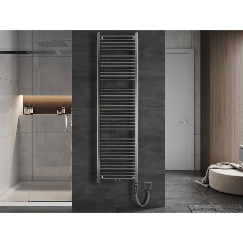 Mexen Mars elektrinis radiatorius 1800 x 500 mm, 600 W, chromas - W110-1800-500-2600-01