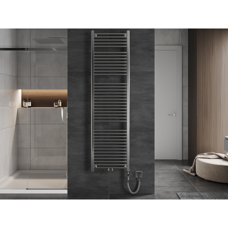 Mexen Mars elektrinis radiatorius 1800 x 500 mm, 600 W, chromuotas - W110-1800-500-2600-01