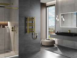 Mexen Mars elektrinis radiatorius 700 x 400 mm, 300 W, auksinis - W110-0700-400-2300-50