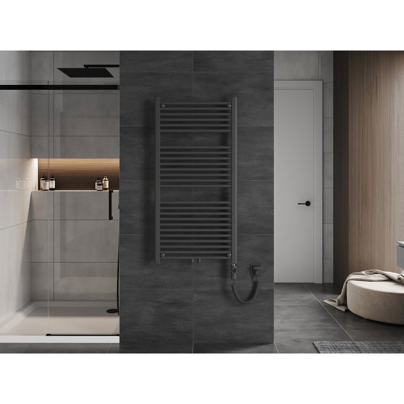 Mexen Mars elektrinis radiatorius 1200 x 600 mm, 600 W, antracitas - W110-1200-600-2600-66