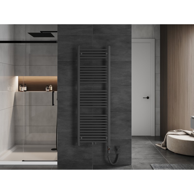 Mexen Mars elektrinis šildytuvas 1500 x 500 mm, 600 W, antracitas - W110-1500-500-2600-66