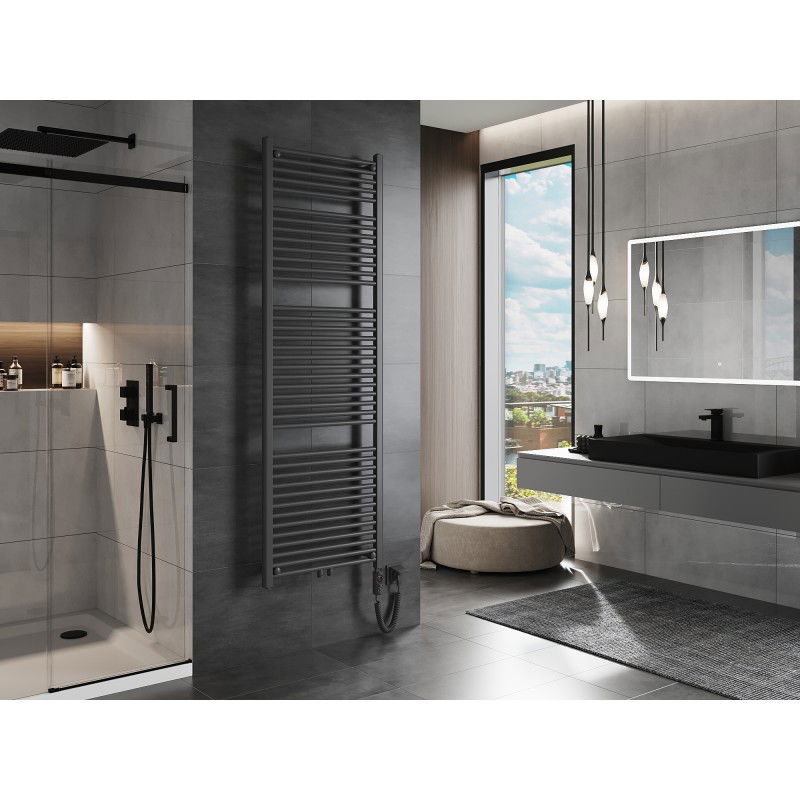 Mexen Mars elektrinis radiatorius 1800 x 600 mm, 900 W, antracitas - W110-1800-600-2900-66