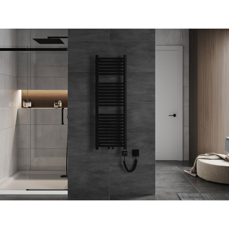 Mexen Mars elektrinis radiatorių 1200 x 400 mm, 400 W, juodas - W110-1200-400-6400-70