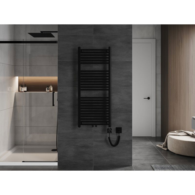 Mexen Mars elektrinis radiatorius 1200 x 500 mm, 500 W, juodas - W110-1200-500-6500-70