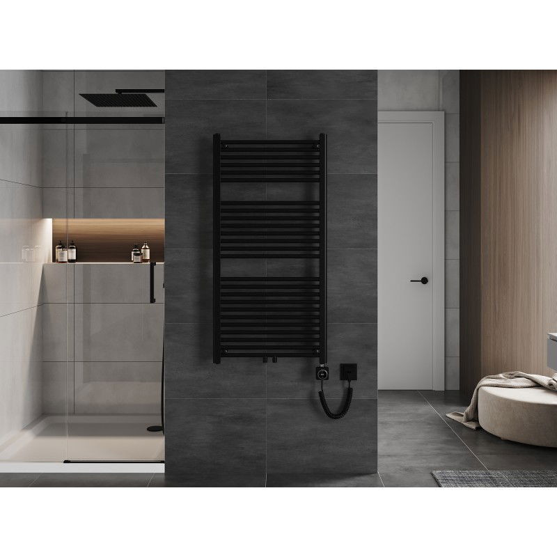 Mexen Mars elektrinis radiatorius 1200 x 600 mm, 600 W, juodas - W110-1200-600-6600-70