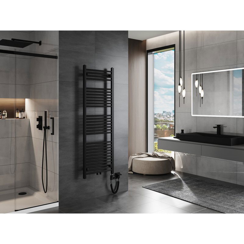 Mexen Mars elektrinis radiatorius 1500 x 500 mm, 600 W, juodas - W110-1500-500-6600-70