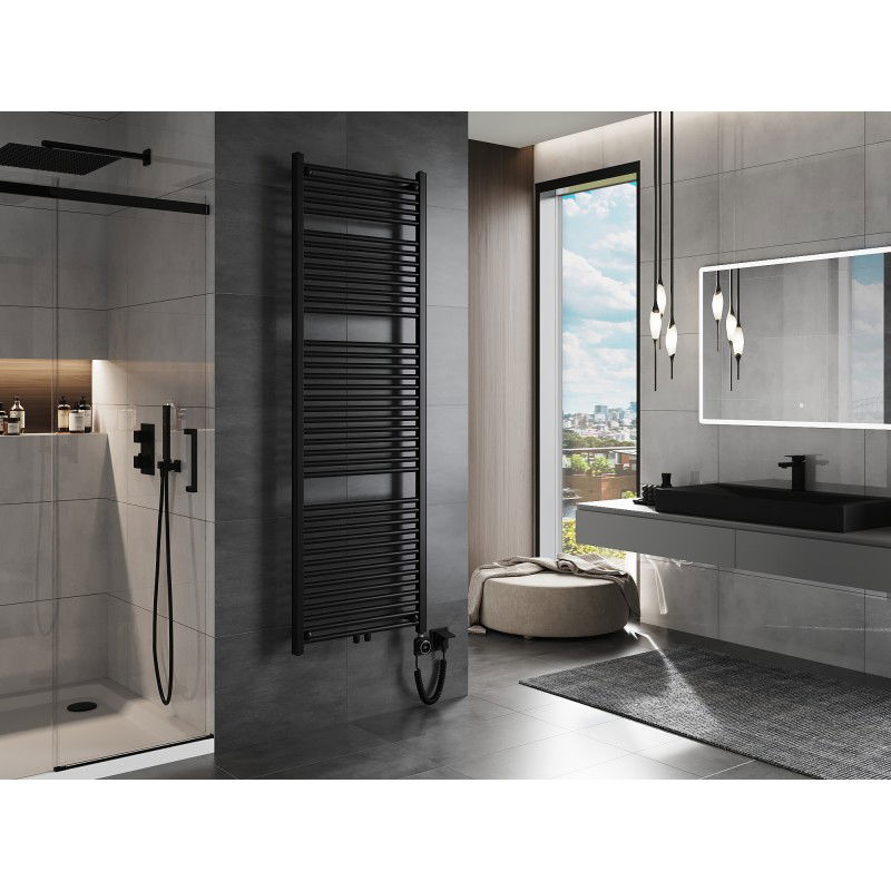 Mexen Mars elektrinis radiatorius 1800 x 600 mm, 900 W, juodas - W110-1800-600-6900-70