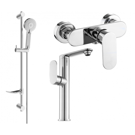 Mexen Milo DF40 dušo rinkinys, chromas - 713154DF40-00