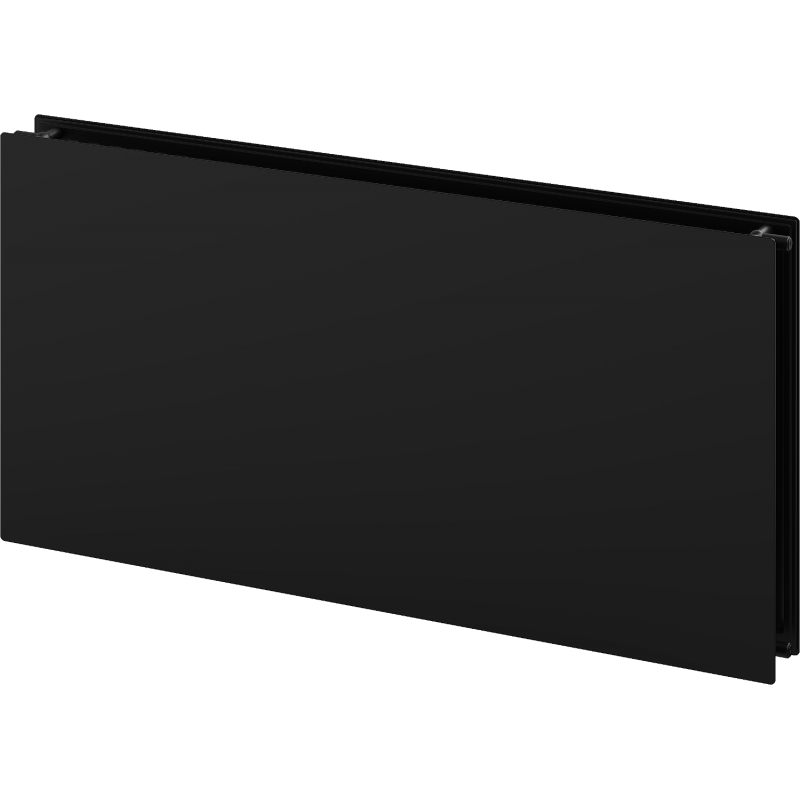 Mexen CHF20 Hygiene Flat radiatorius plokščias 600 x 1200 mm, šoninis prijungimas, 1204 W, juodas - W420HF-060-120-70