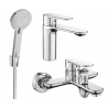 Mexen Milo R40 vonios rinkinys, chromas - 71303R40-00