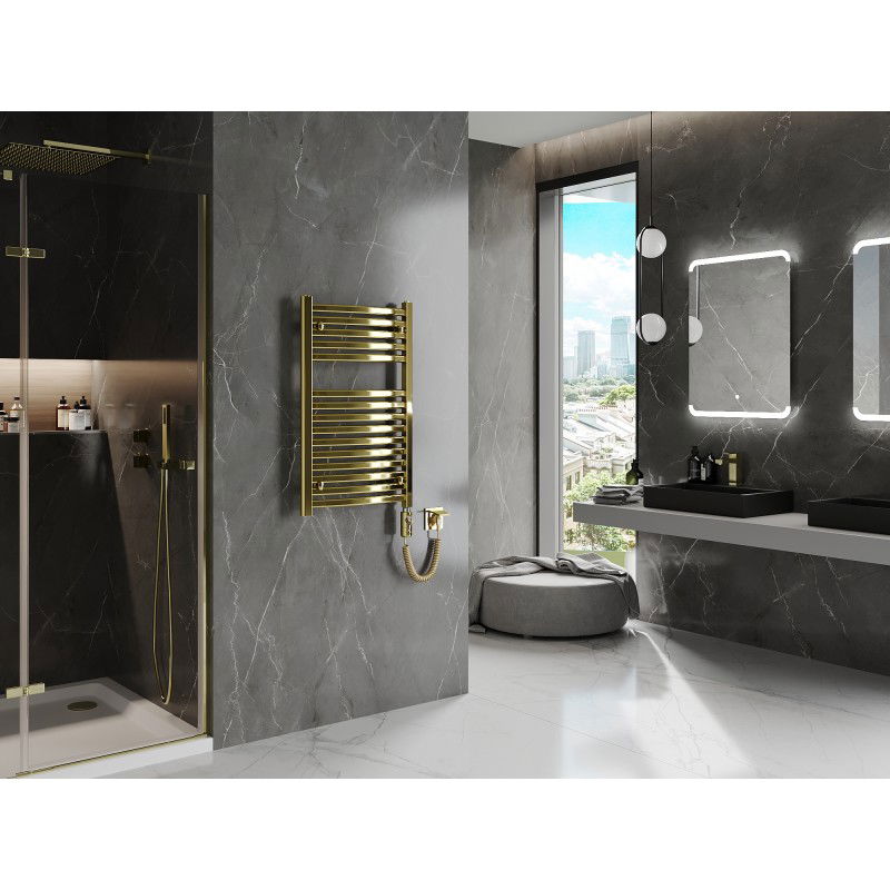 Mexen Helios elektrinis radiatorius 800 x 500 mm, 300 W, auksinis - W103-0800-500-2300-50