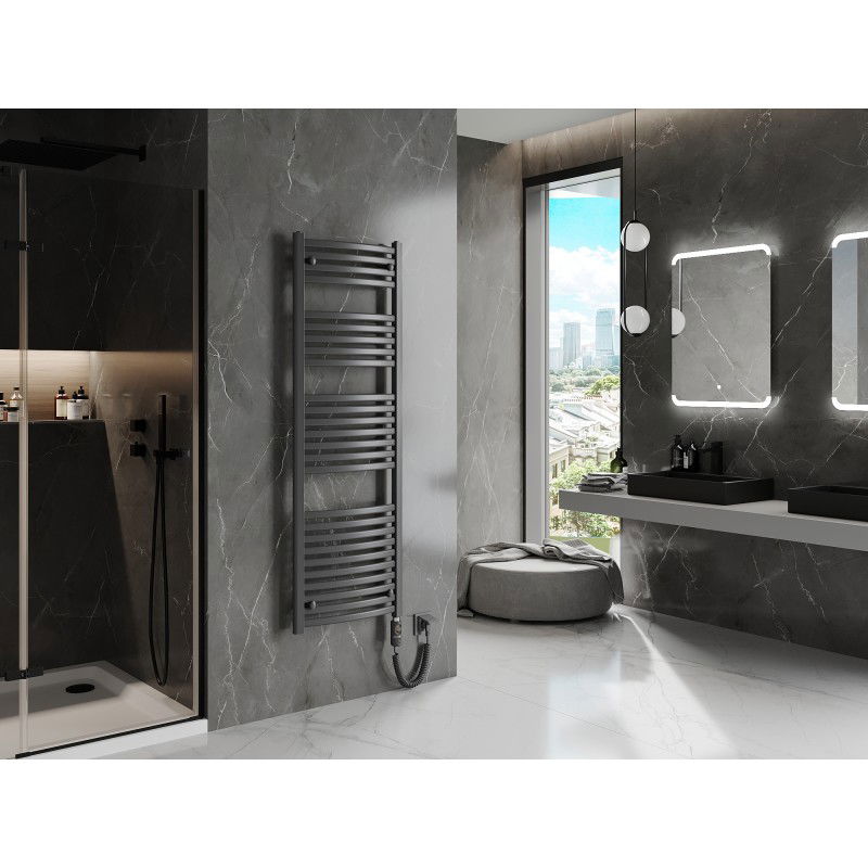 Mexen Helios elektrinis radiatorius 1500 x 500 mm, 900 W, antracitas - W103-1500-500-2900-66