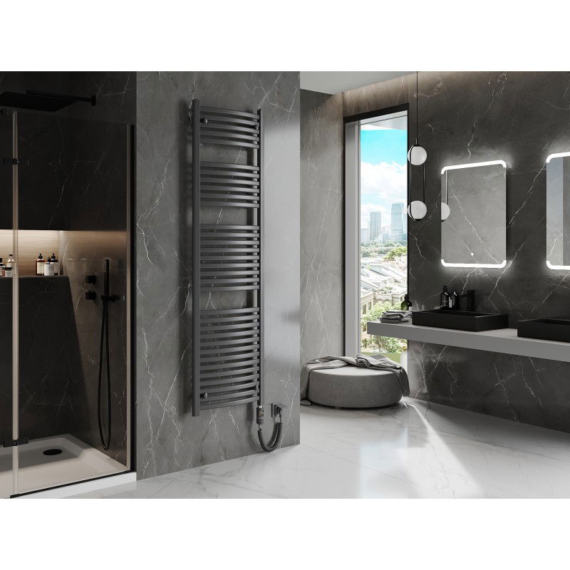 Mexen Helios elektrinis radiatorius 1800 x 500 mm, 900 W, antracitas - W103-1800-500-2900-66