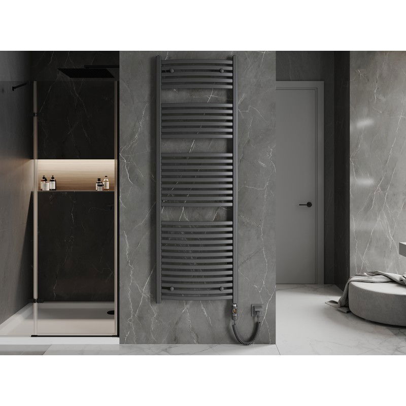 Mexen Helios elektrinis radiatorius 1800 x 600 mm, 900 W, antracitas - W103-1800-600-2900-66