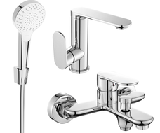 Mexen Milo R05 vonios komplektas, chromas - 713053R05-00