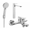 Mexen Milo R40 vonios komplektas, chromas - 71313R40-00