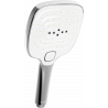 Mexen R-17 trijų funkcijų dušo rankena, chromuota/balta - 79517-02