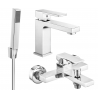 Mexen Uno R77 vonios rinkinys, chromas - 71403R77-00