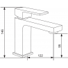 Mexen Uno R77 vonios komplektas, auksinis - 71403R77-50