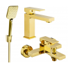 Mexen Uno R62 vonios komplektas, auksinis - 71403R62-50